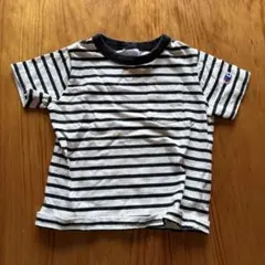 Champion ストライプ Tシャツ 100