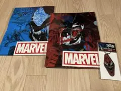 MARVEL ヴェノム Happyくじ G賞クリアファイル　F賞アクリルキー
