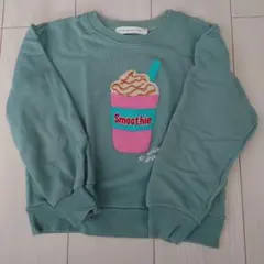 THE SHOP TK スムージー刺繍 トレーナー 130