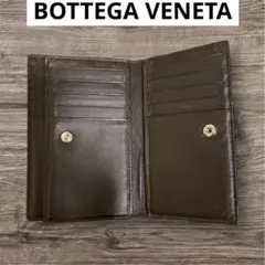 ボッテガヴェネタ　bottega veneta カードケース　ブラウン