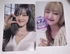 i-dle ミンニ ミヨン どうしよっかな FC限定購入特典ユニットトレカ