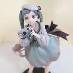 美少女フィギュア✨初音ミク✨バンプレスト✨Holiday Memoriesカメラ