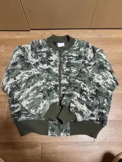 BLESS U camouflage pattern MA-1