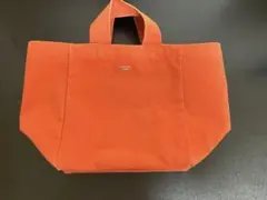ORCIVAL コットン トートバッグ PVC スモール オレンジ オーシバルのサムネイル