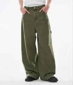 ヴィンテージ ライクオーバーダイペインターバギーデニム