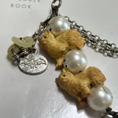 ❤️ frou frou de sucreネコちゃんとパールのメガネストラップ❤️のサムネイル