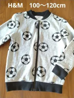 H&M サッカーボール柄ジャケット 100cm
