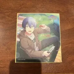 プロセカ 青柳冬弥 ミニ色紙 17c キャンプ