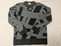 ランバン　Lanvin 厚手　セーター　チェック柄