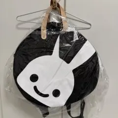 レザーハンドルラウンド3WAYバッグ L