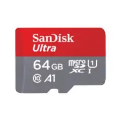SanDisk Ultra 64GB microSDXCカード