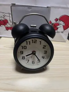 NITORI 目覚まし時計 パルティベルR ブラック（説明書あり）