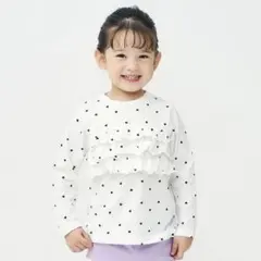 apres les cours フリル長袖Tシャツ