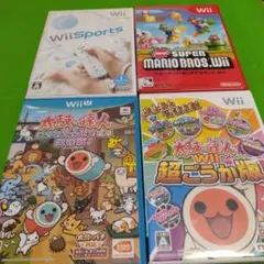 Wiiソフト4本セット