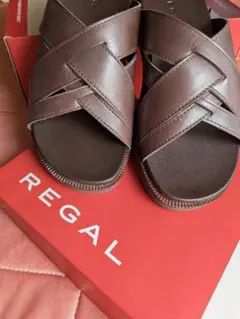 【新品・箱袋付】REGAL リーガル レザーサンダル XL 26.5 27のサムネイル