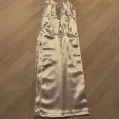 ホワイト サテン ロンググローブ ウェディング