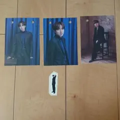 INI 尾崎匠海 カレンダー2024 ポストカード シール