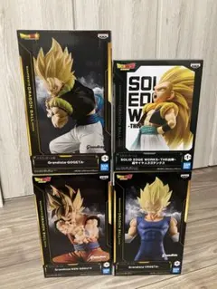 ドラゴンボール フィギュアセット　グランディスタ　出陣ゴテンクス