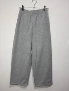 UNIQLO C スウェットワイドパンツ グレー S