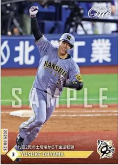 エポックワン　大山悠輔　九回2死の土壇場から千金逆転弾　阪神タイガース
