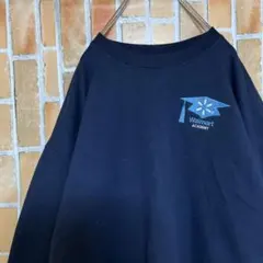 591ヴィンテージ古着女子GILDAN紺ギルダン刺繍スウェットパーカービンテージ
