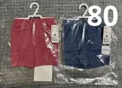 UNIQLO Baby ショートパンツ80 2枚セット