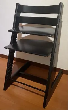STOKKE ストッケ　ハイチェア　トリップトラップ　ブラック　シリアル4