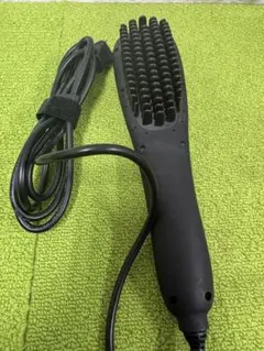ブラシヘアアイロン ブラック