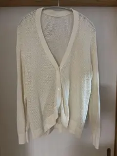 メッシュショートカーディガン XL