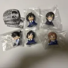 名探偵コナン　ちぢませ隊　ガチャガチャ　ミニフィギュア　フィギュア　カプセルトイ