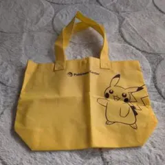 ポケモンセンター　トートバッグ　ショップバッグ　ピカチュウ　不織布