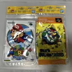 一番くじ　マリオ　タオル　2つセット　スーパーマリオブラザーズ