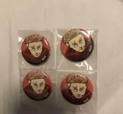 限定　ジャンプフェスタ2025呪術廻戦　虎杖悠仁　缶バッジ　4つ