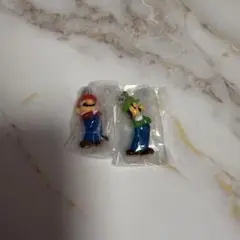 スーパーマリオ めじるしチャーム マリオ ルイージ