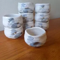 鉄釉数茶碗 6客セット - メルカリ