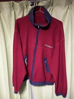 Timberland フリース 赤