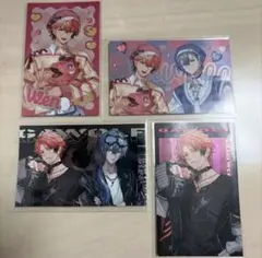 ぎゃうるふ　ランダムチェキ風カード　赤城ウェン　小柳ロウ　にじさんじ