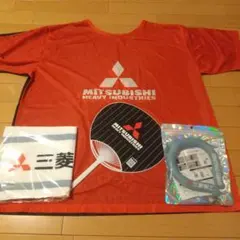 都市対抗野球 三菱重工 応援グッズ(シャツ うちわ タオル ネッククーラー)