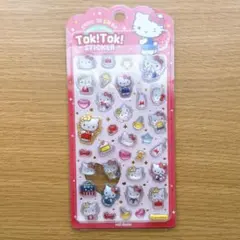 toktokステッカー　キティ　正規品　シール