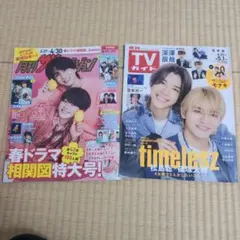 TVガイド ザテレビジョン TVfan TVnavi B&ZAI 雑誌 切り抜き - メルカリ