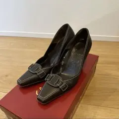 Salvatore Ferragamo パンプス ダークブラウンのサムネイル