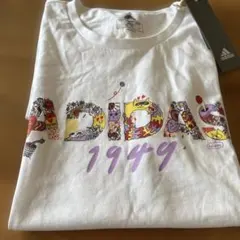 adidas グラフィックTシャツ Lサイズ ホワイト