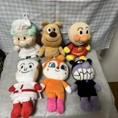 アンパンマン プリちぃビーンズS ぬいぐるみ 6体セット