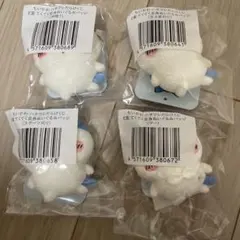 ちいかわ ハチワレだらけくじ E賞 全身ぬいぐるみバッジ 4種