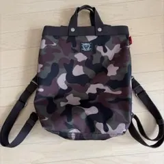 ルートートROOTOTE 2ウェイバック　リュック　カモフラージュ柄のサムネイル