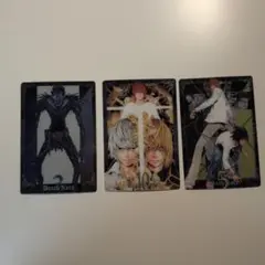 DEATH NOTE トレーディングカード 3枚セット