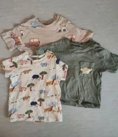 【H&M】Tシャツ3枚セット 約80cmのサムネイル