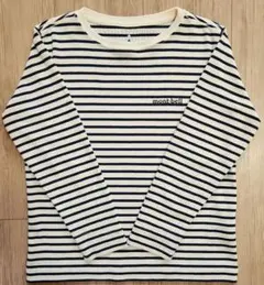 mont-bell ストライプ 長袖Tシャツ120