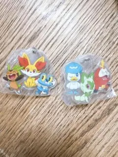ポケットモンスター　旅立ちの3匹アクリルスイング　2個セット
