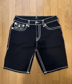 TRUE RELIGION ブラックショートパンツ　トゥルー　34 2026年最新】TRUE RELIGION カラー：ブラック系 メンズ ショートパンツ